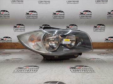 Faro fanale anteriore destro bmw 1 e87 lci 120d /e