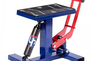 Cavalletto alzamoto per moto fuoristrada