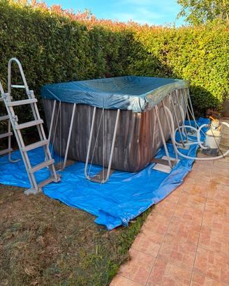 Piscina bestway 412 x201x122+ attrezzature