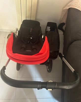 Passeggino gemellare bungaboo donkey 2