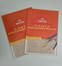 Blocchi carta millimetrata