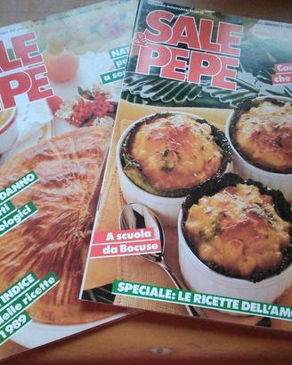 Riviste Sale e Pepe anni '87-'88-'89-'90-'91