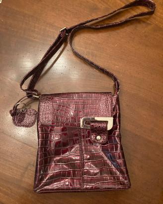 Borsa donna usata in finta pelle.