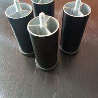 4 piedini cilindrici Ikea besta