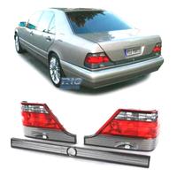 FANALI MERCEDES CLASSE S W140 94-98 ROSSO AFFUMICA