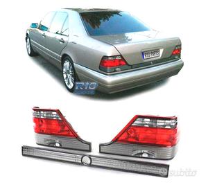 FANALI MERCEDES CLASSE S W140 94-98 ROSSO AFFUMICA