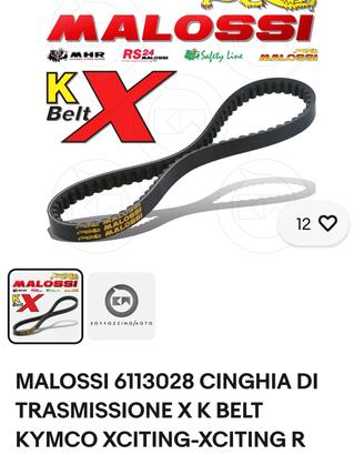cinghia k belt per kymco xciting r300   altri