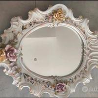 Specchio ceramica Nove di Bassano