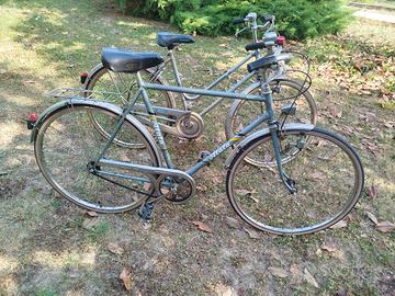 2 bici uomo donna vintage