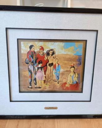 Pablo Picasso "Famiglia di Saltimbanchi" 