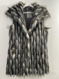 Gilet di pelliccia indossato 2 volte