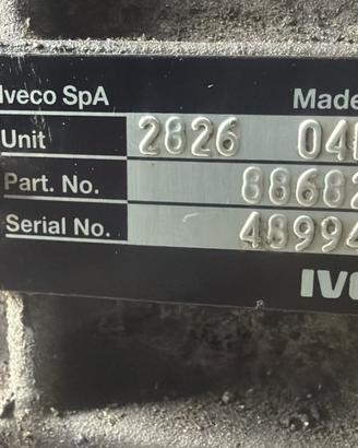 CAMBIO MANUALE 5 MARCE IVECO DAILY 35.10 COD.88682