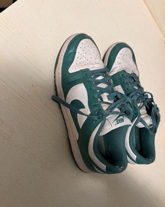 Nike Dunk low 44.5 verdi