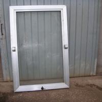 Finestrone in alluminio cm.100x150 vetro da sostit