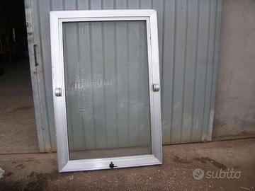 Finestrone in alluminio cm.100x150 vetro da sostit