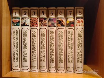enciclopedia cucina 8volumi 