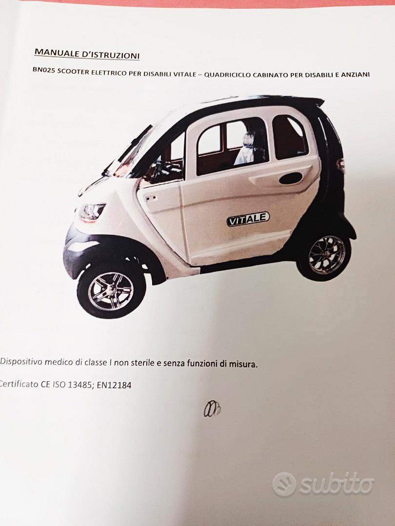 Scooter elettrico disabili anziani VITALE BN025 Altri In vendita