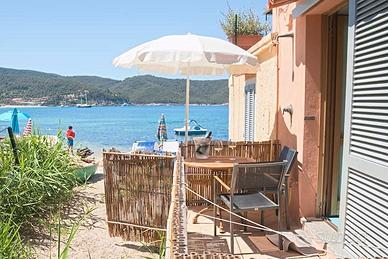Elba direttamente sulla spiaggia