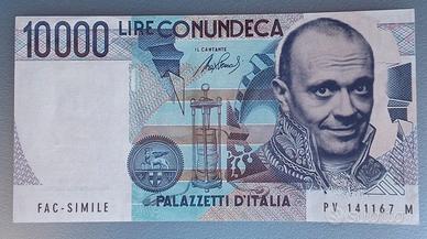 Banconota "Deca" Max 20 live 2013 M. Pezzali - 883