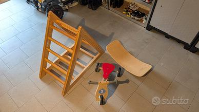 Giochi in legno montessoriani
