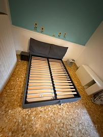 Letto matrimoniale contenitore