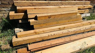 TRAVI IN LEGNO DA COSTRUZIONE
