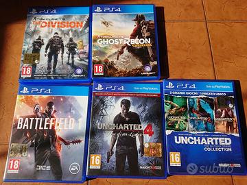 Giochi PS4 e accessori PS4