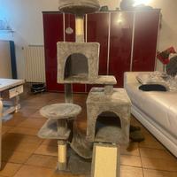 albero tiragraffi per gatto