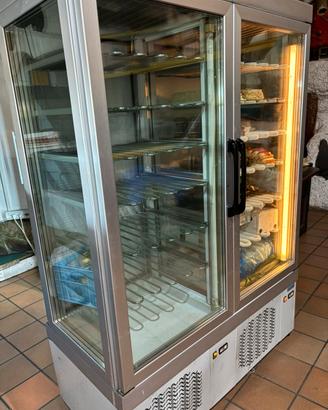 Frigo Vetrina doppio verticale gelo