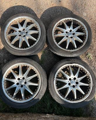 4 cerchi in lega R17 (non originali) SEAT LEON