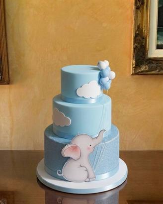 Torta Scenografica con Elefantino