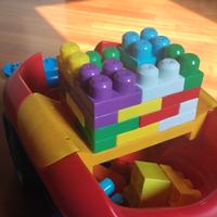 Megablocks + carrello contenitore