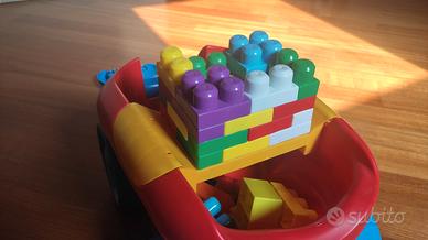Megablocks + carrello contenitore
