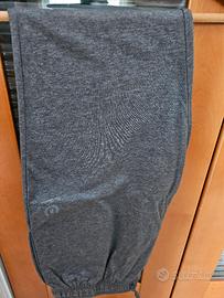 Pantaloni uomo di cotone grigio taglia XL 