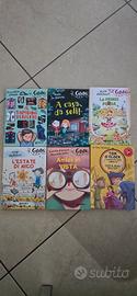 6 libri per ragazzi/e collana colibrì 