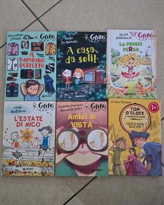 6 libri per ragazzi/e collana colibrì 