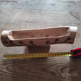 PORTAFIORI + POSTASTUZZICADENTI LEGNO