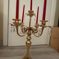 Candelabro  dorato