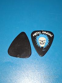 Set 5 plettri Metal maniac skull M