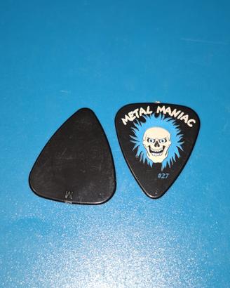 Set 5 plettri Metal maniac skull M