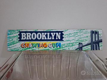 Targhetta targa espositore da bar BROOKLYN Chew