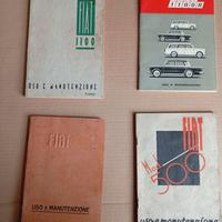 Fiat 520 500 1100 Uso Manutenzione Originali
