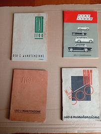 Fiat 520 500 1100 Uso Manutenzione Originali