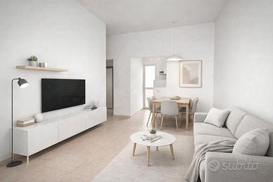 Trivano con piccolo cortile