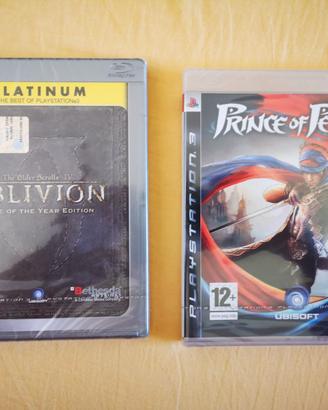 Nuovi - Prince of Persia e Oblivion Playstation 3