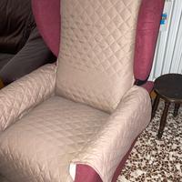 POLTRONA  LUCREZIA (TESSUTO PLUTONE)