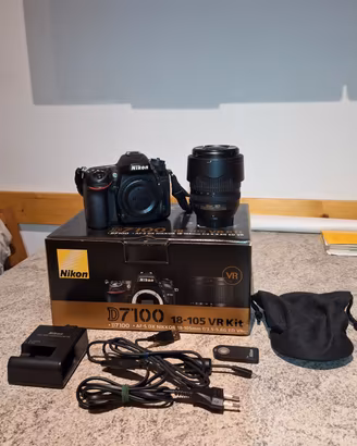 Nikon D7100 + Nikkor  18-105 