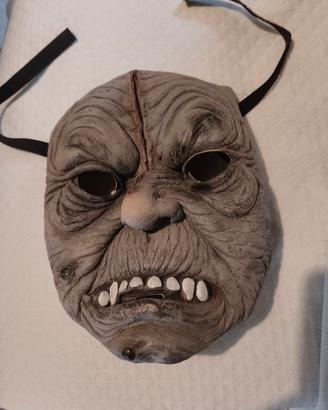 Maschera Antigas In Lattice Per Halloween &ndash; Costume Da Assassino, Oggetto Di Scena Spaventoso