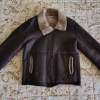 Giacca 100% Montone stile aviatore