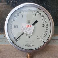 Manometro a molla tubolare